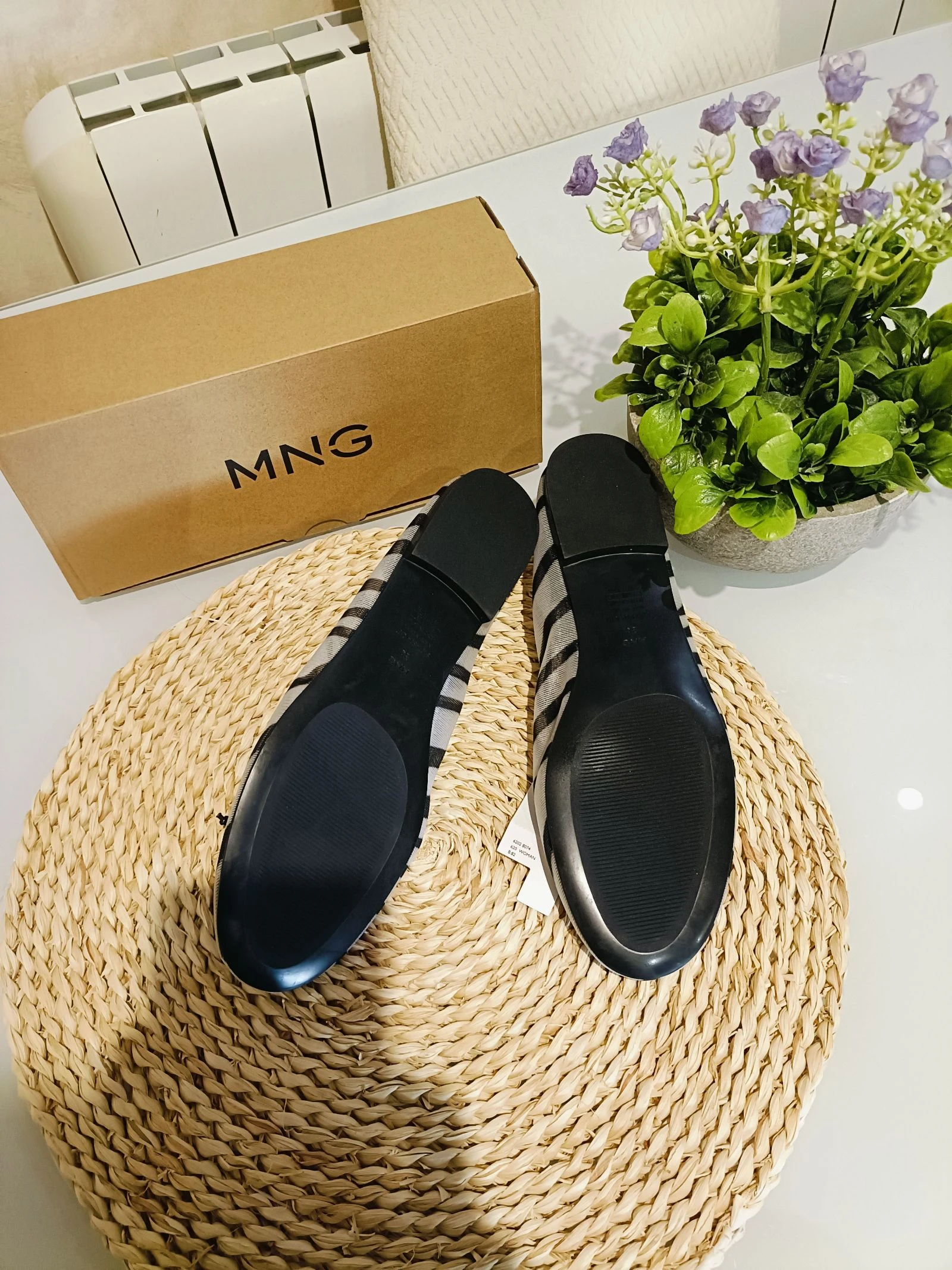 Mango mesh ballerina voor dames maat 38 – photo 6